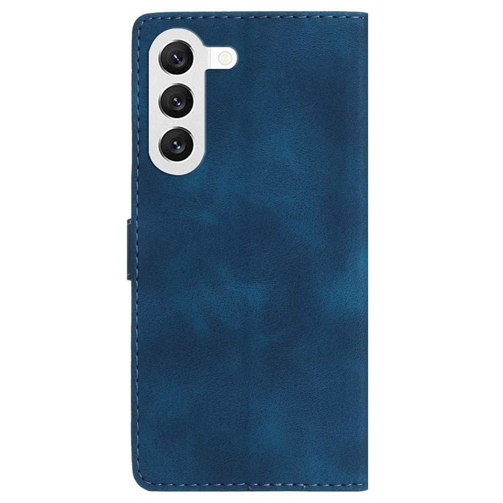 Samsung Galaxy S24 Plånboksfodral med tryck i PU-läder, magnetiskt stativ