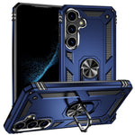 For Samsung Galaxy S24+ Case TPU+PC Phone Cover with Ring Kickstand