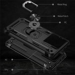 Xiaomi 13T / 13T Pro / Redmi K60 Ultra Case TPU+PC Rotating Ring Kickstand Cell Phone Cover