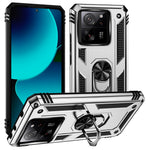 Xiaomi 13T / 13T Pro / Redmi K60 Ultra Case TPU+PC Rotating Ring Kickstand Cell Phone Cover