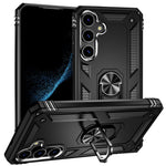 For Samsung Galaxy S24 Case Drop-resistant PC+TPU Kickstand Phone Protector