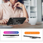 For Samsung Galaxy S24 Case Drop-resistant PC+TPU Kickstand Phone Protector