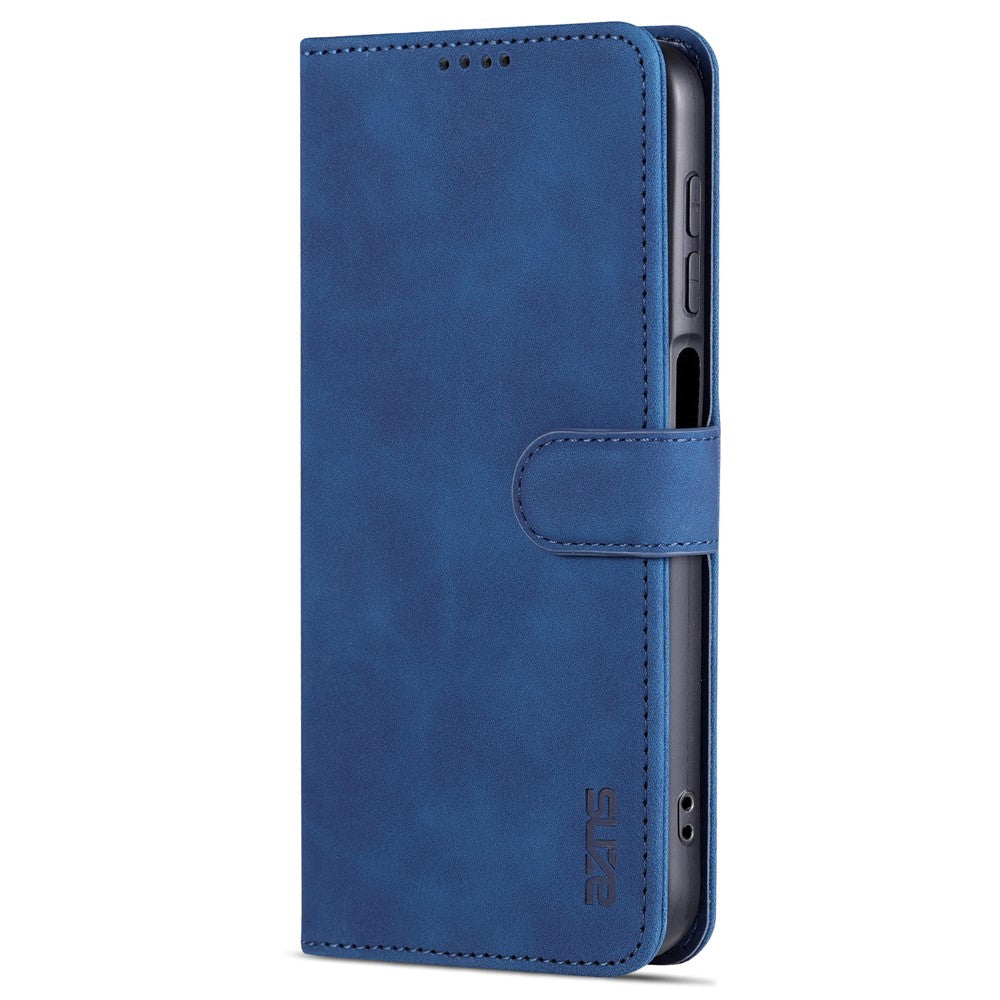 AZNS For Samsung Galaxy A15 4G Cell Phone Case Anti-Scratch PU Leather Wallet Phone Cover