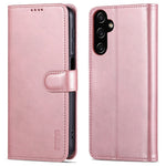 AZNS For Samsung Galaxy A15 4G Cell Phone Case Anti-Scratch PU Leather Wallet Phone Cover