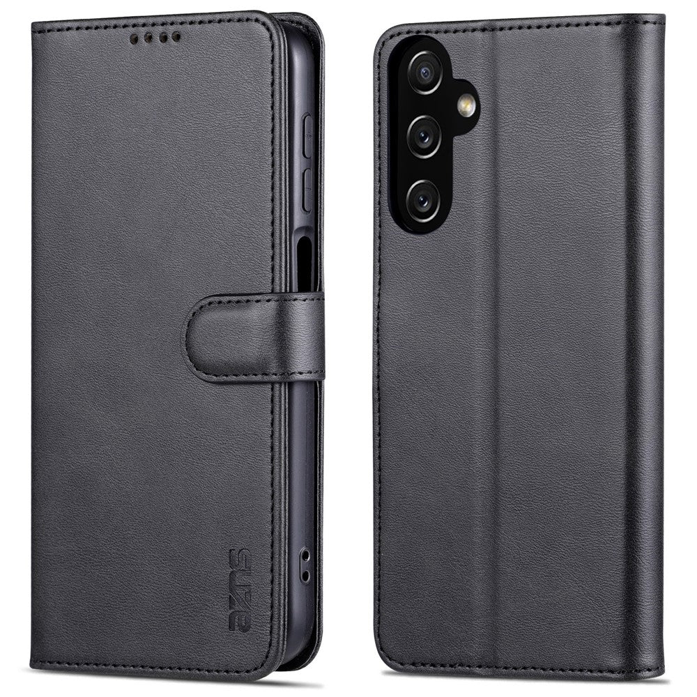 AZNS For Samsung Galaxy A15 4G Cell Phone Case Anti-Scratch PU Leather Wallet Phone Cover