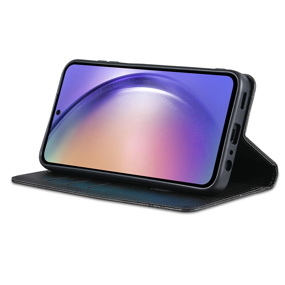 AZNS Til Samsung Galaxy A15 4G Cover PU Læder Magnetisk Sugepung Telefoncover