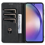 AZNS Til Samsung Galaxy A15 4G Cover PU Læder Magnetisk Sugepung Telefoncover