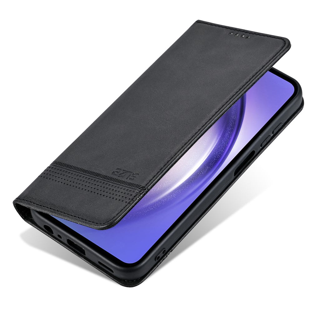 AZNS Til Samsung Galaxy A15 4G Cover PU Læder Magnetisk Sugepung Telefoncover