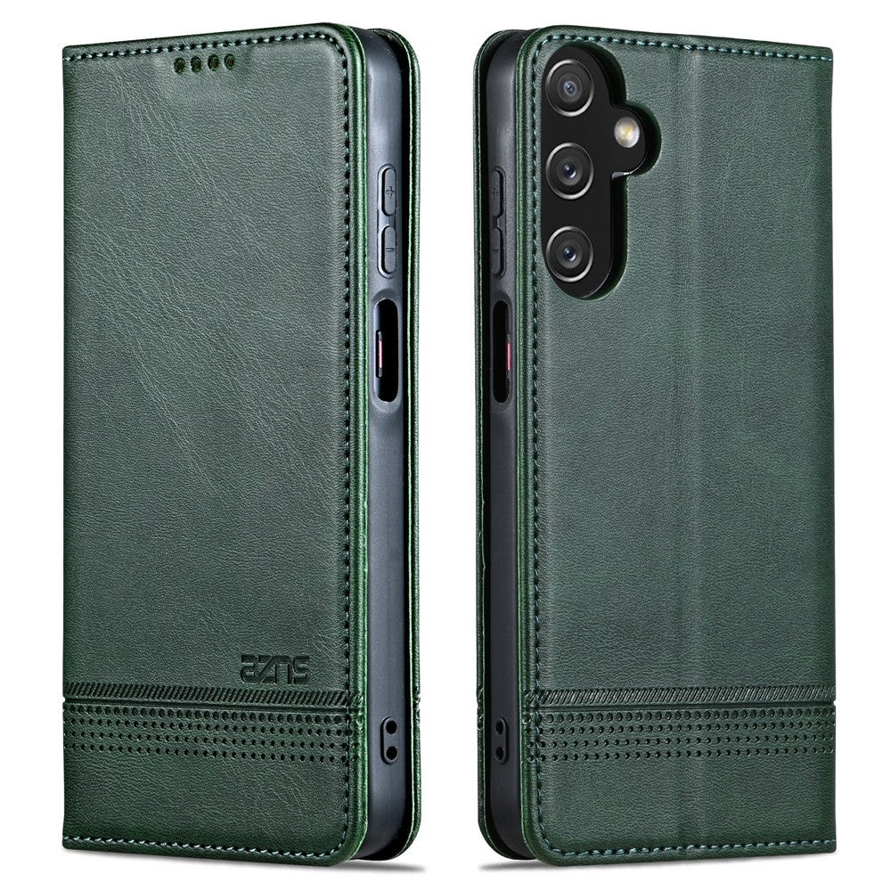 AZNS Til Samsung Galaxy A15 4G Cover PU Læder Magnetisk Sugepung Telefoncover