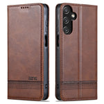 AZNS Til Samsung Galaxy A15 4G Cover PU Læder Magnetisk Sugepung Telefoncover