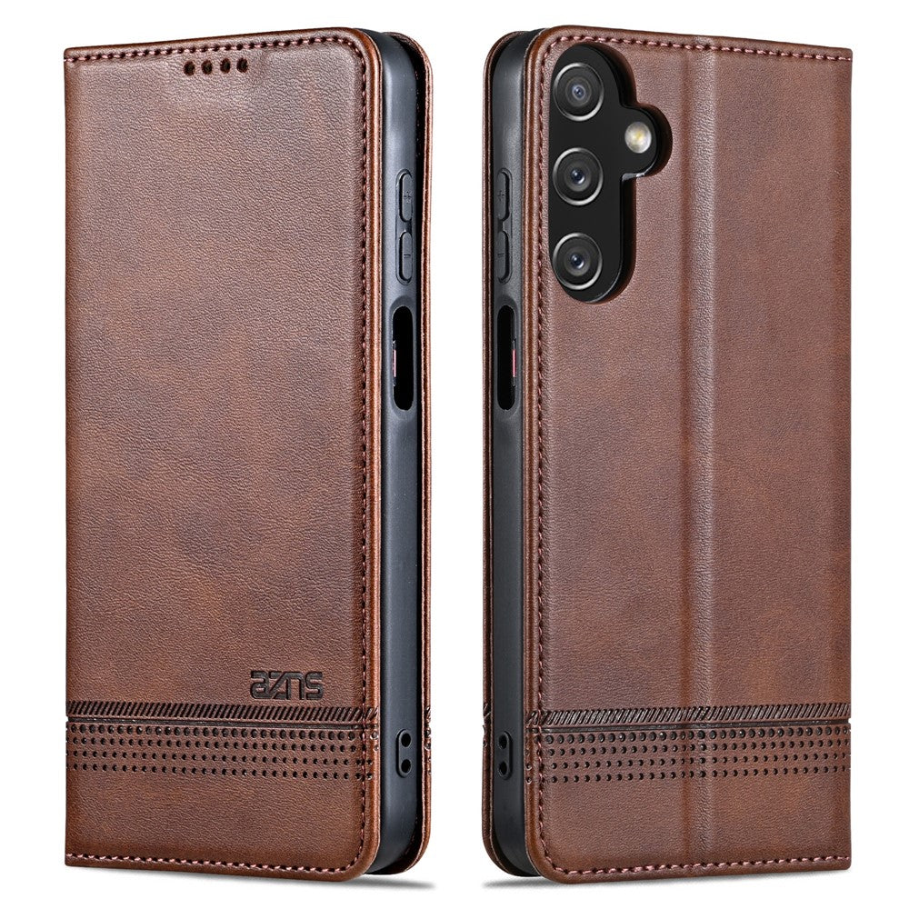 AZNS Til Samsung Galaxy A15 4G Cover PU Læder Magnetisk Sugepung Telefoncover