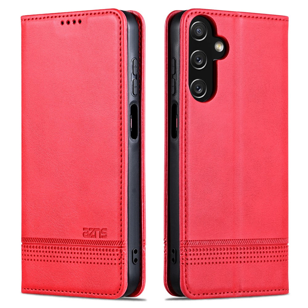 AZNS Til Samsung Galaxy A15 4G Cover PU Læder Magnetisk Sugepung Telefoncover