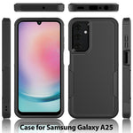 For Samsung Galaxy A25 5G (Global) (161.0 x 76.5 x 8.3mm) Phone Case PC+TPU Shockproof Cover