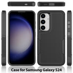 For Samsung Galaxy S24 Case Anti-drop Hard PC+TPU Mobile Phone Shell