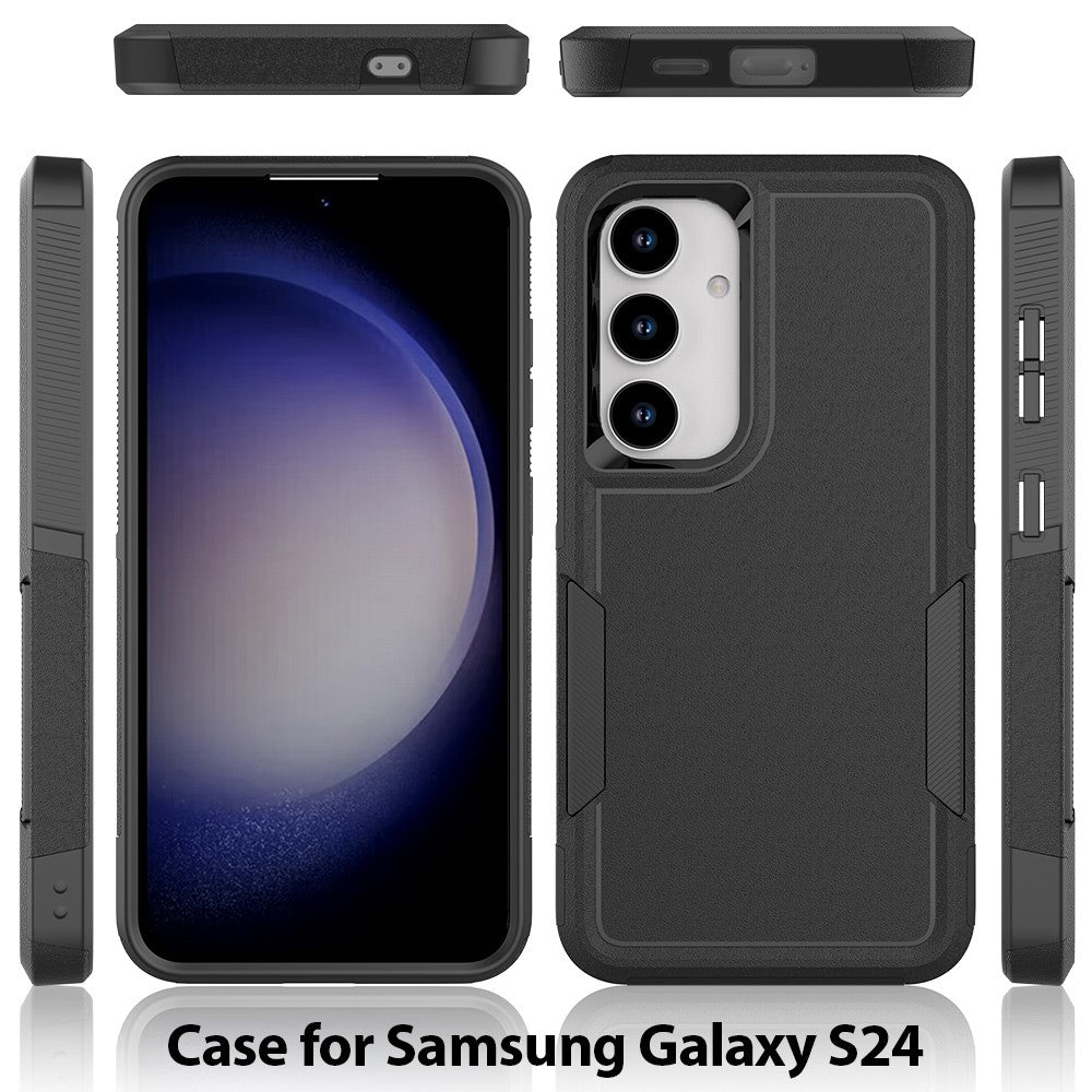 For Samsung Galaxy S24 Case Anti-drop Hard PC+TPU Mobile Phone Shell