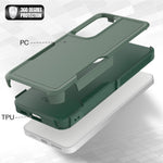 Anti-Drop Case for Samsung Galaxy S24+ Phone Shell Hard PC+Soft TPU Cover