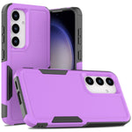 Anti-Drop Case for Samsung Galaxy S24+ Phone Shell Hard PC+Soft TPU Cover