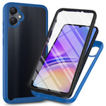 For Samsung Galaxy A05 4G Case All-Around Protection Phone Cover with PET Screen Film