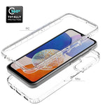 Til Samsung Galaxy A15 5G Gennemsigtigt Telefoncover med Gradient Bagside