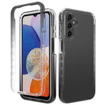 Til Samsung Galaxy A15 5G Gennemsigtigt Telefoncover med Gradient Bagside
