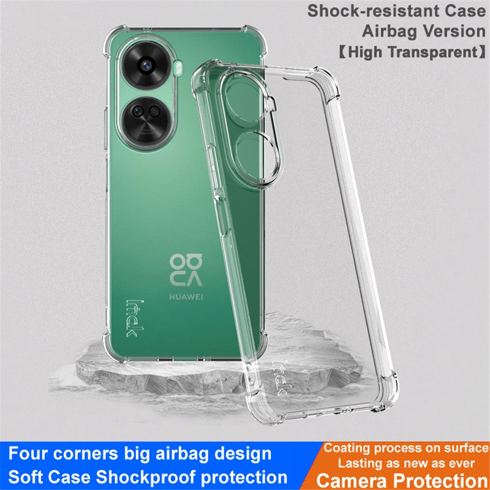 IMAK For Huawei nova 11 SE / nova 12 SE 4G Case Anti-Scratch TPU Airbag Corner Cell Phone Shell