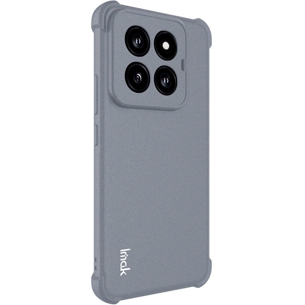 IMAK For Xiaomi 14 Pro Phone Case Matte Reinforced Corners Anti-fall Cover