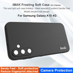 IMAK UC-3-serien til Samsung Galaxy A15 5G/A15 4G etui ridsefast blødt TPU mobiltelefon bagcover