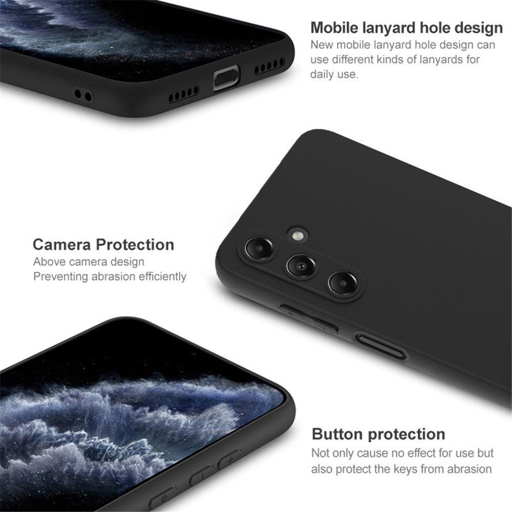 IMAK UC-3-serien til Samsung Galaxy A15 5G/A15 4G etui ridsefast blødt TPU mobiltelefon bagcover