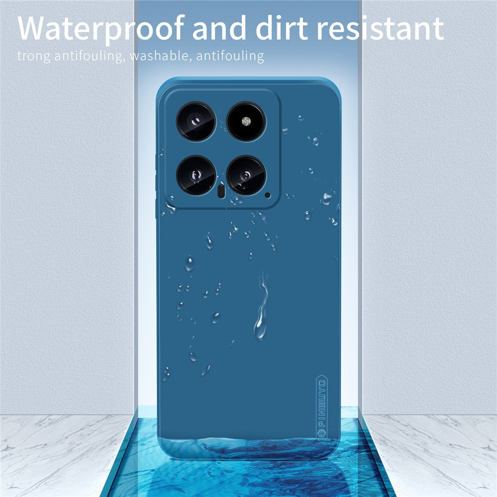 PINWUYO JK Touching Series for Xiaomi 14 Case Soft TPU Smartphone Protector