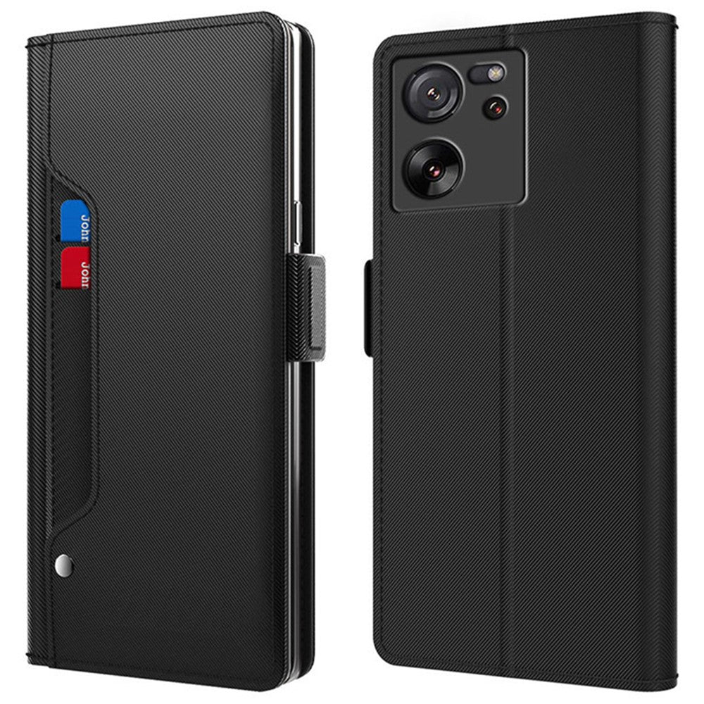 Cell Phone Cases For Xiaomi 13T / 13T Pro Cover Built-in Mirror Flip Phone Shell