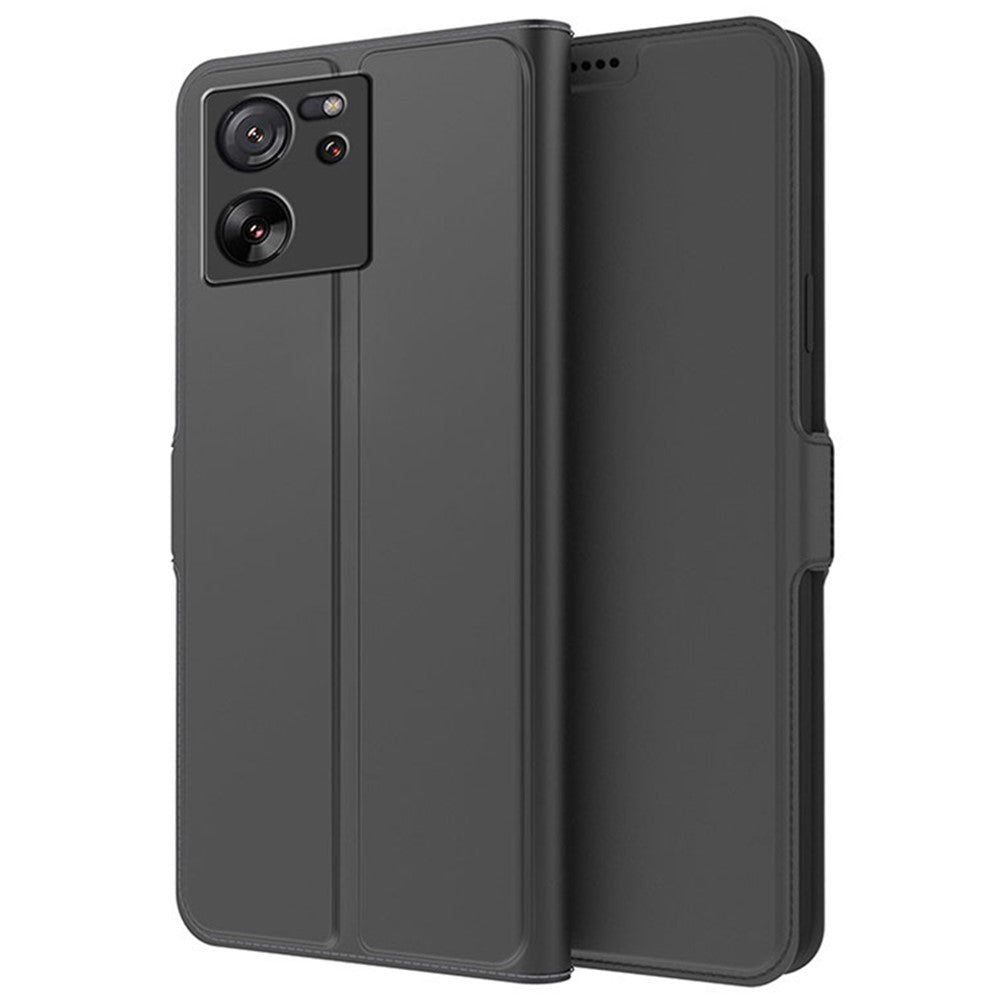 For Xiaomi 13T / 13T Pro / Redmi K60 Ultra Leather Phone Case Card Slots TPU Protective Interior Cover