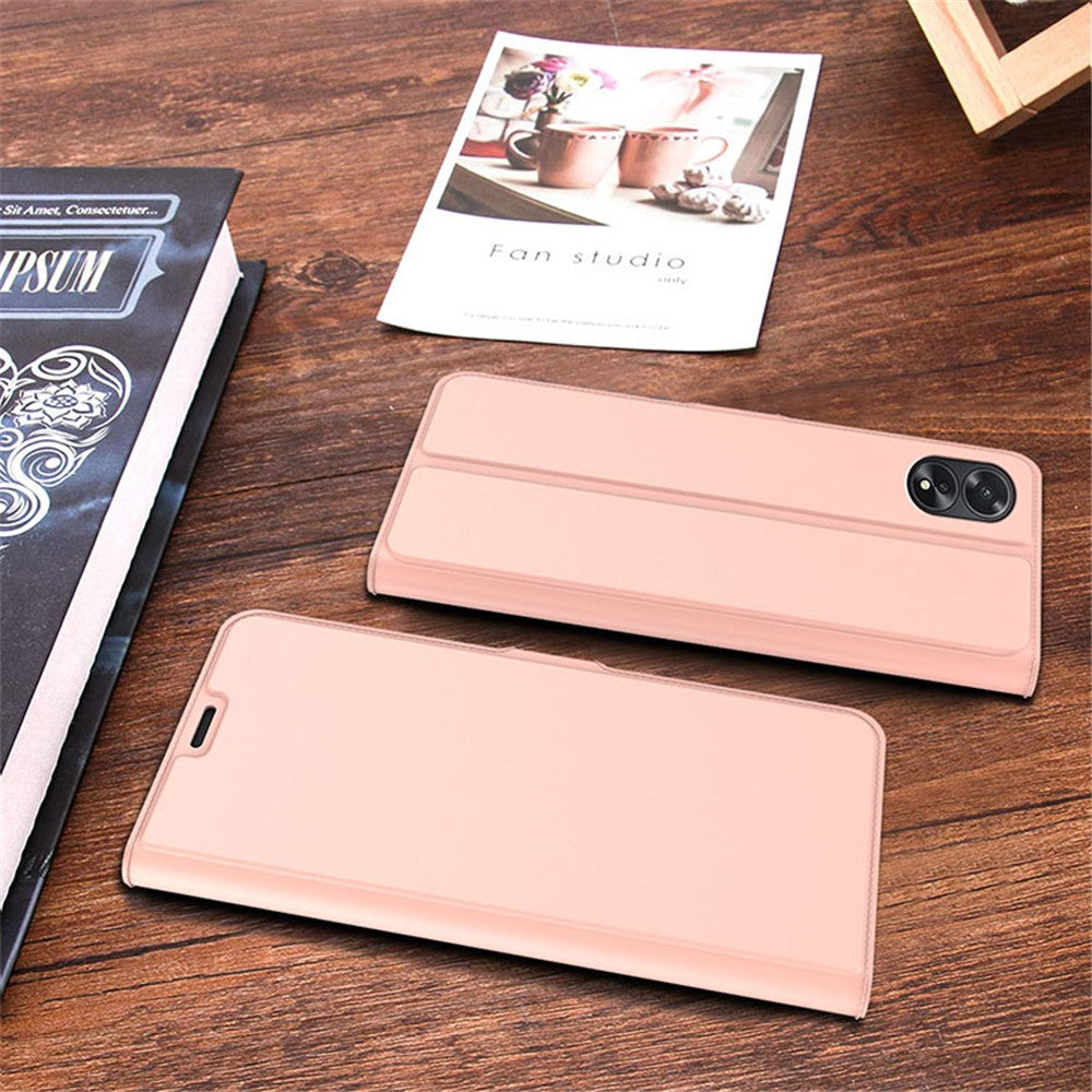 For Oppo A38 4G Phone Case Card Slot Flip Folio PU Leather Cover