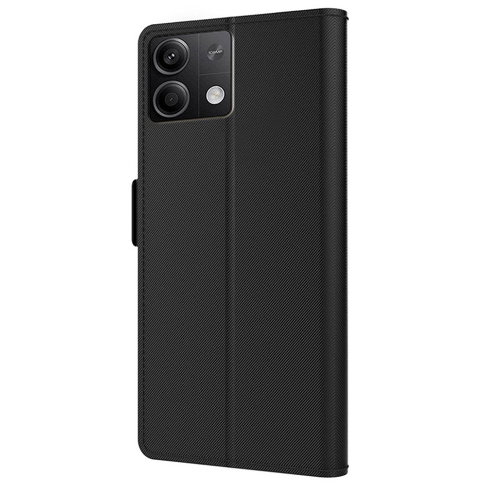 For Xiaomi Redmi Note 13 5G Case Anti-drop Leather Mobile Phone Cover with Mirror