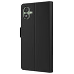 For Samsung Galaxy A05 4G Case PU Leather Phone Cover with Mirror and Card Slot