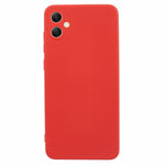 For Samsung Galaxy A05 4G TPU Case Rubberized Phone Cover with Fiber Lining