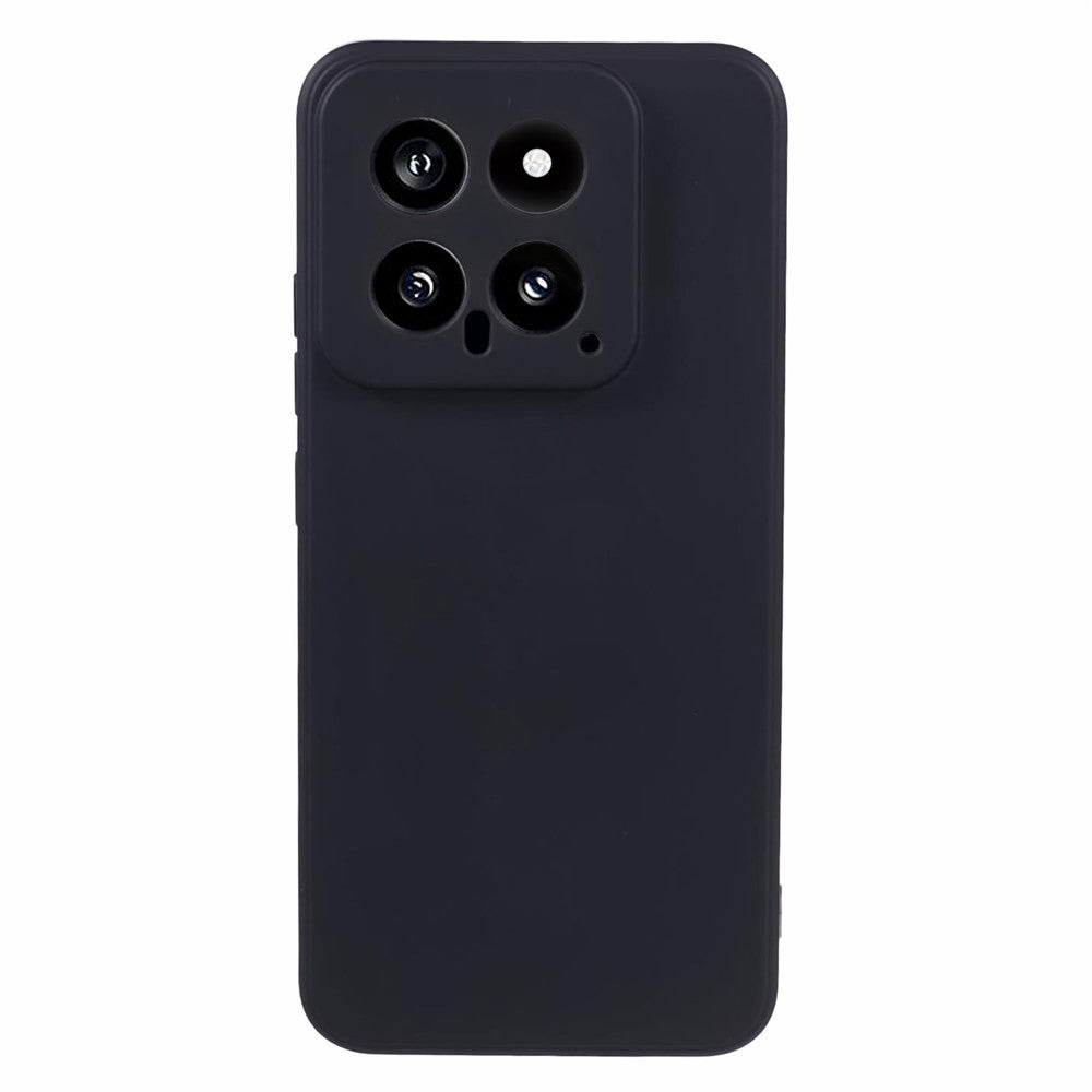 For Xiaomi 14 Case Fiber Lining Rubberized TPU Protective Phone Cover