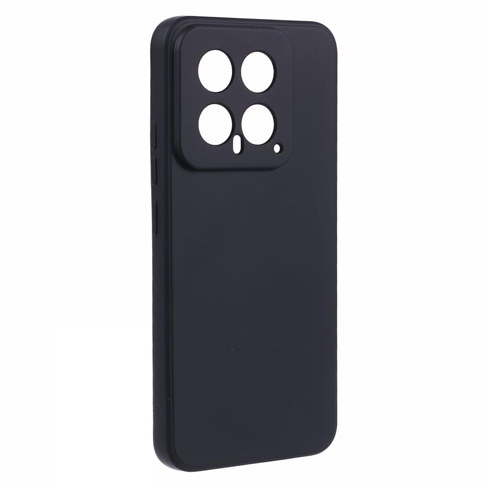 For Xiaomi 14 Case Fiber Lining Rubberized TPU Protective Phone Cover