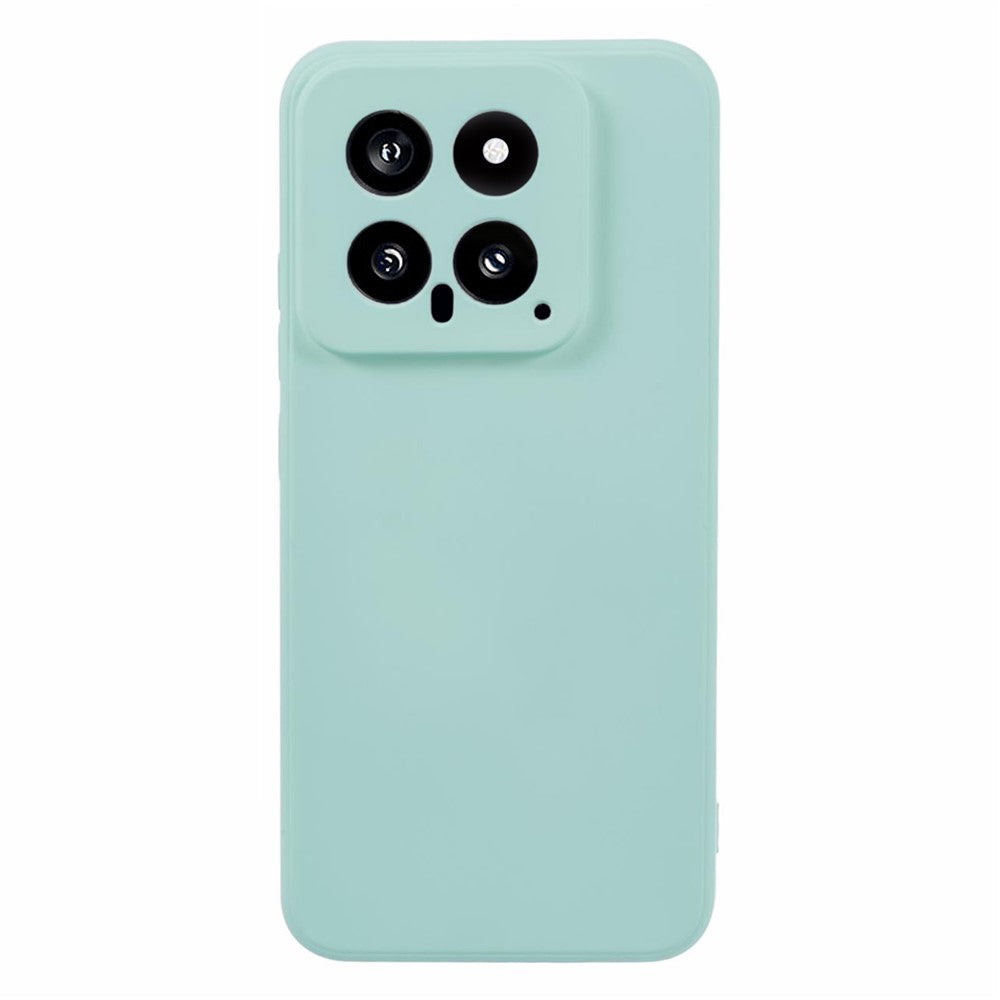 For Xiaomi 14 Case Fiber Lining Rubberized TPU Protective Phone Cover
