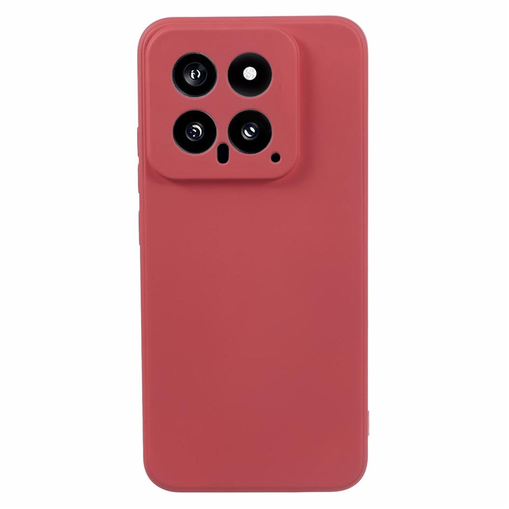 For Xiaomi 14 Case Fiber Lining Rubberized TPU Protective Phone Cover