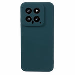 For Xiaomi 14 Case Fiber Lining Rubberized TPU Protective Phone Cover