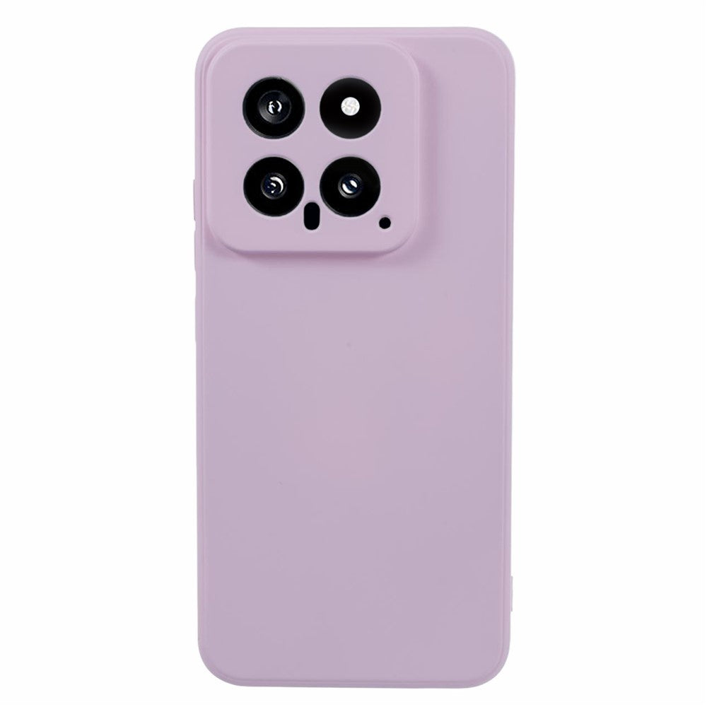 For Xiaomi 14 Case Fiber Lining Rubberized TPU Protective Phone Cover