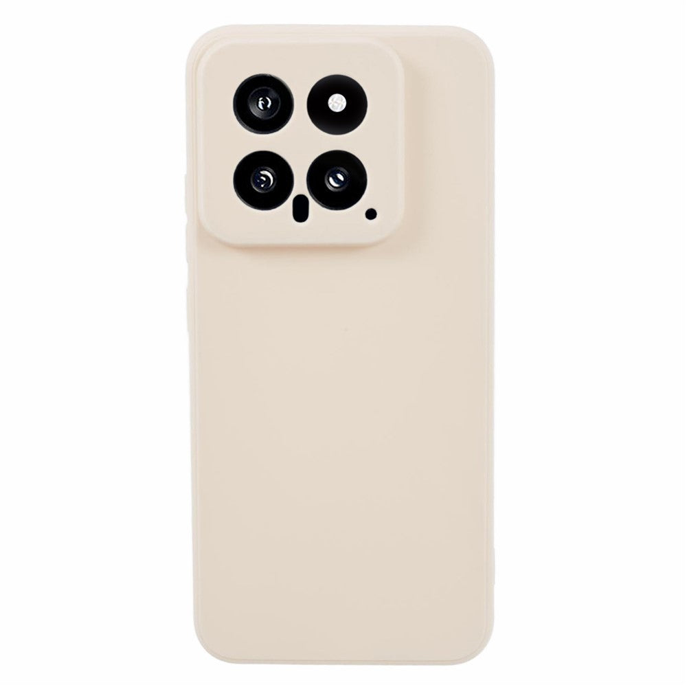 For Xiaomi 14 TPU Case Anti-scratch Straight Edge Phone Cover