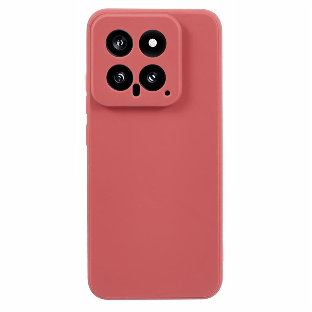 For Xiaomi 14 TPU Case Anti-scratch Straight Edge Phone Cover