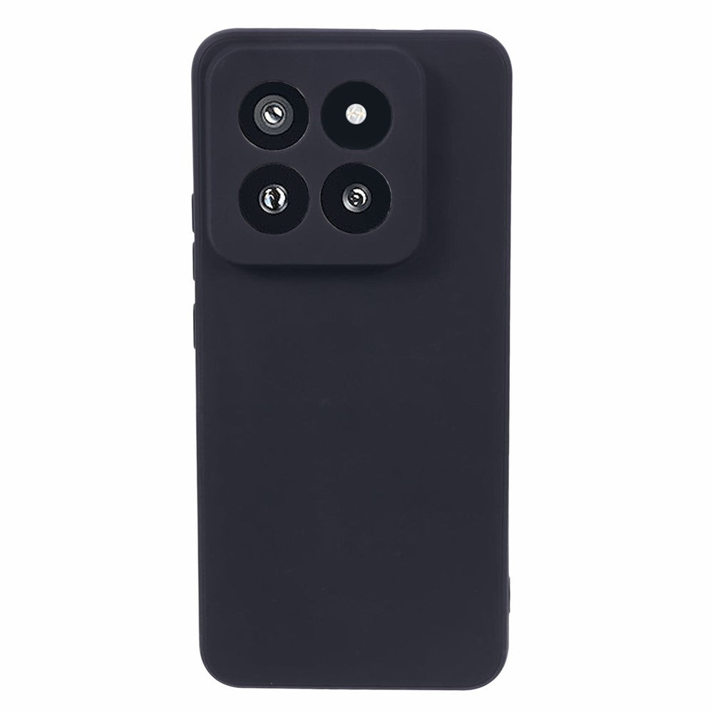 For Xiaomi 14 Pro TPU Case Straight Edge Candy Color Phone Cover