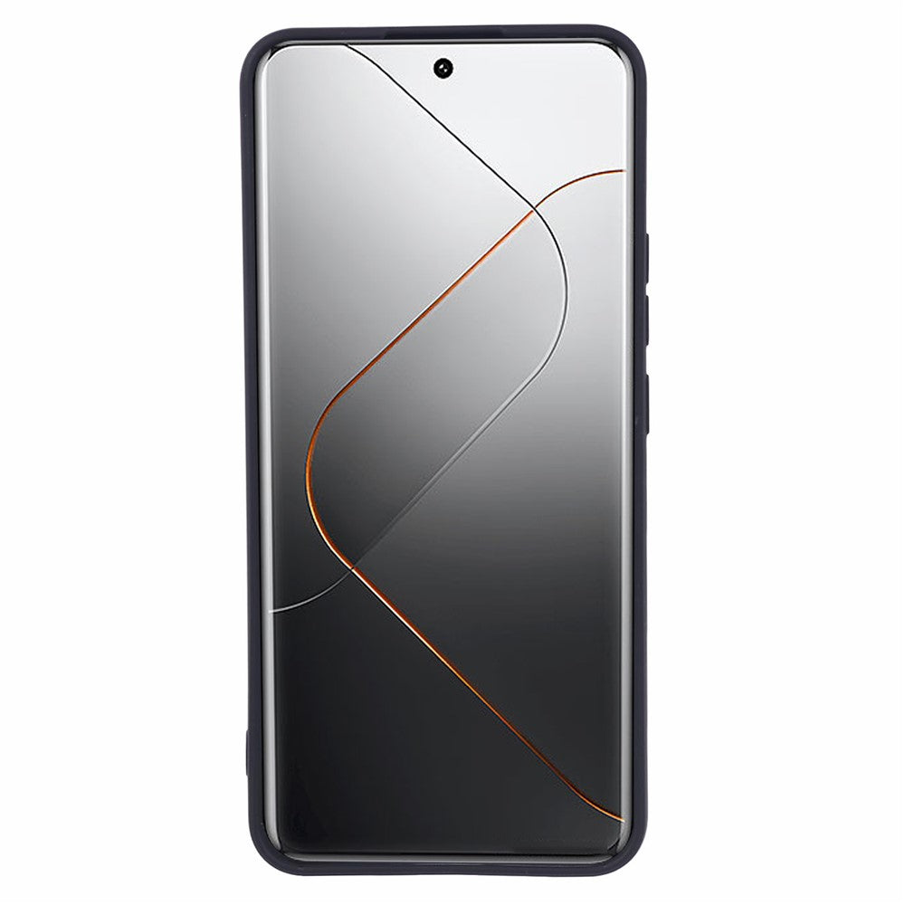 Xiaomi 14 Pro TPU-skal rak kant godisfärgad mobilskal