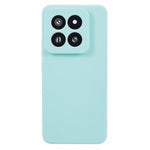 For Xiaomi 14 Pro TPU Case Straight Edge Candy Color Phone Cover