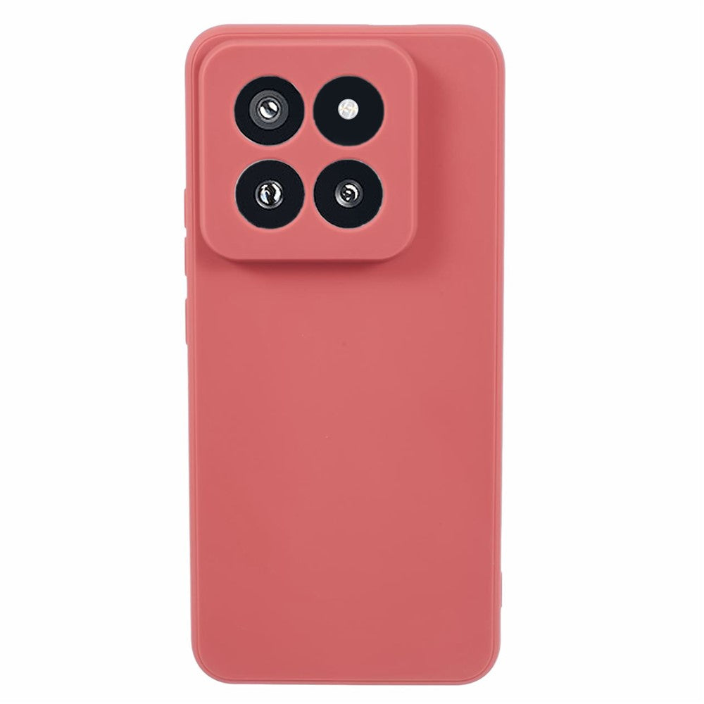 For Xiaomi 14 Pro TPU Case Straight Edge Candy Color Phone Cover