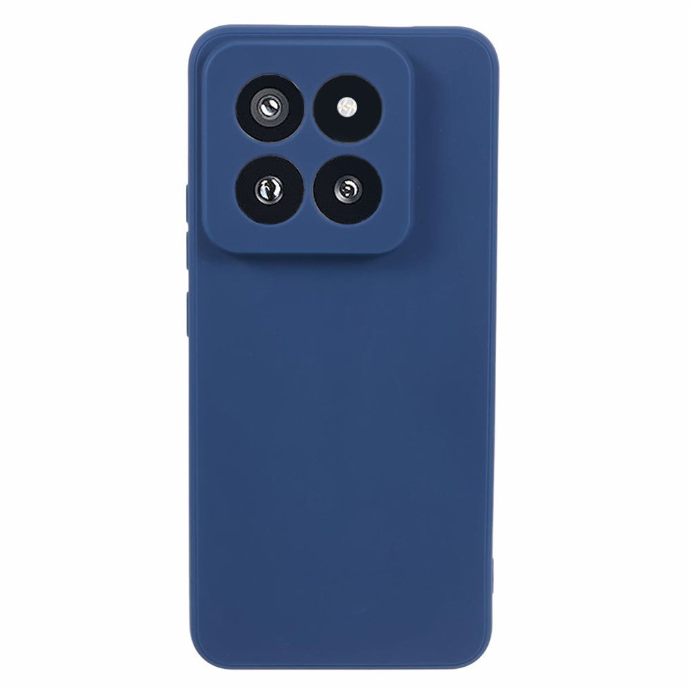 For Xiaomi 14 Pro TPU Case Straight Edge Candy Color Phone Cover