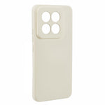 For Xiaomi 14 Pro TPU Case Fiber Lining Rubberized Phone Back Cover