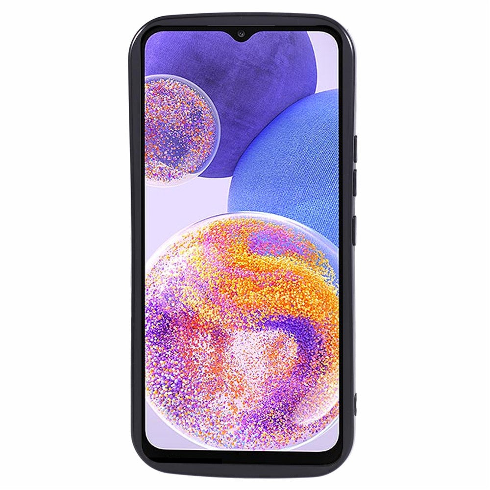 YX Series For Samsung Galaxy A13 4G TPU Case Wave Shape Phone Cover (Precise Cutout)